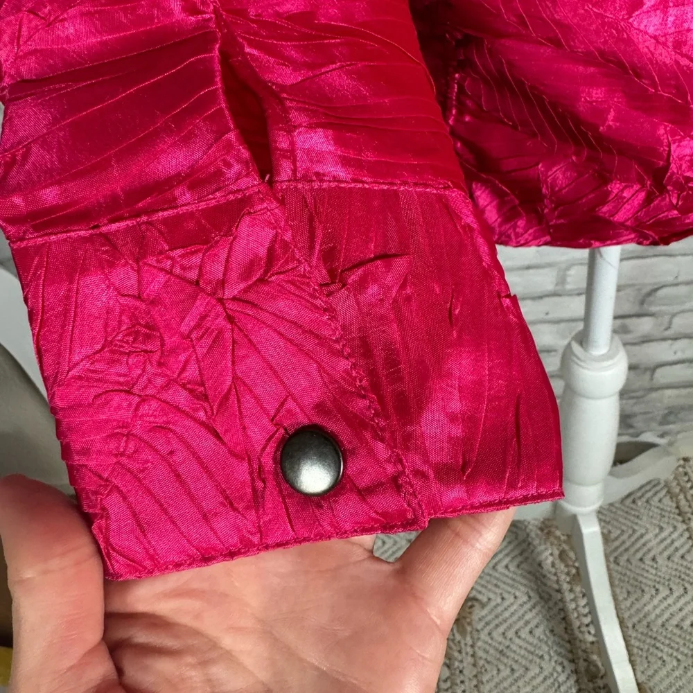 Bala Bala Hot Pink Top Blouse & Matching Jacket Set